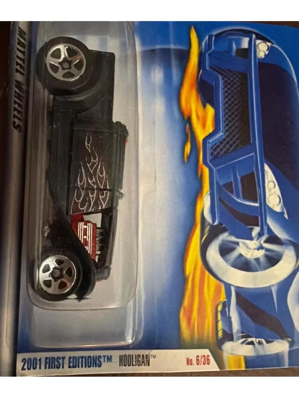 Hot Wheels 2001 First Editions Hooligan No. 6/36 Die-Cast Car 018